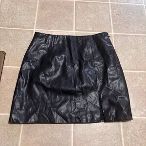 OAK + FORT Black Mini Pencil Skirt Night Out